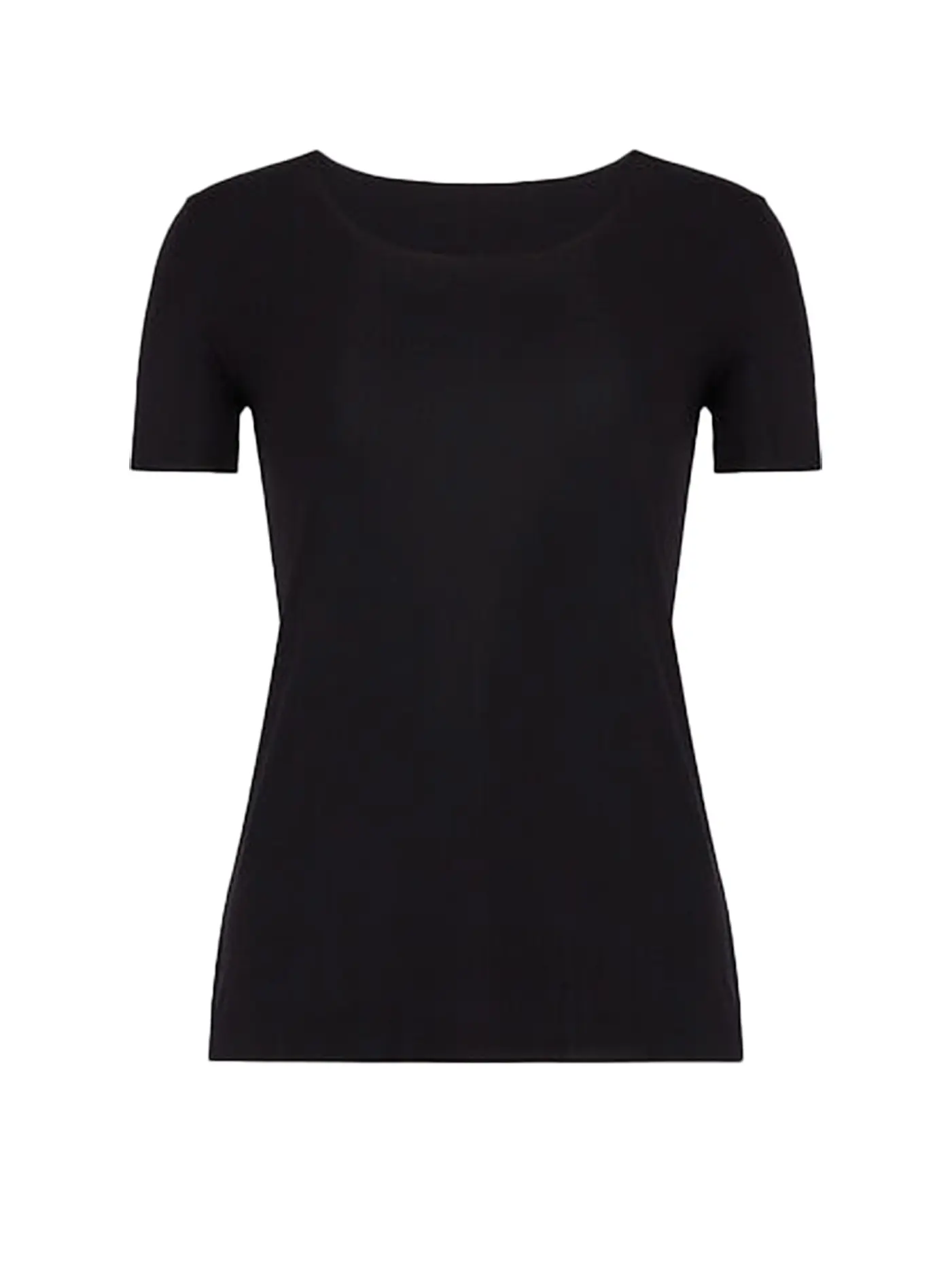 WOLFORD | T-Shirt AURORA PURE | schwarz